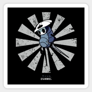 Quirrel Retro Japanese Hollow Knight Sticker